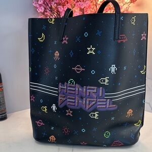 Henri Bendel Black Multicolor Tote